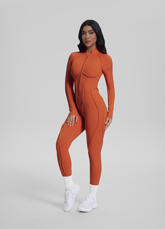 Full-Length Catsuit Orange