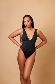 Bellows Plunge High-Cut One Piece