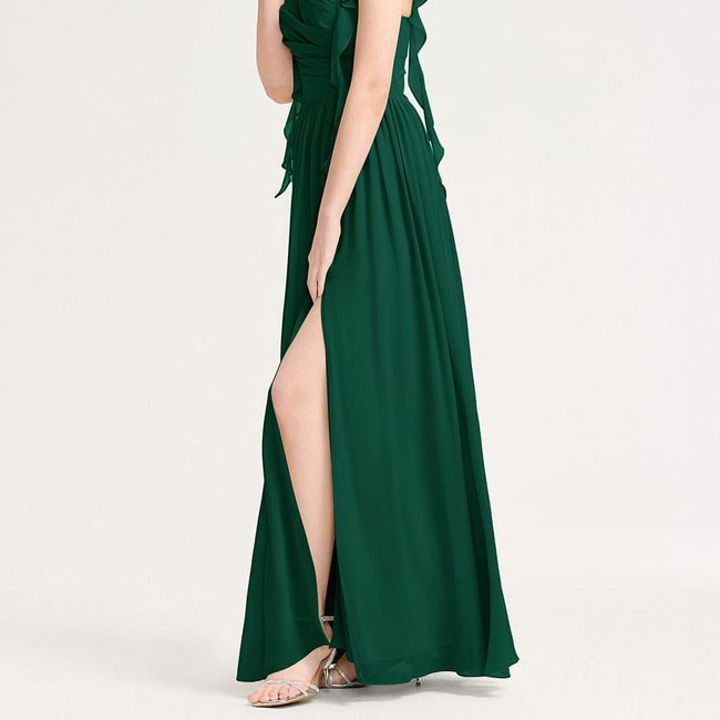 ever LUNARA|Flowing Ribbon Chiffon Bridesmaid dress-gallery-33528522473546