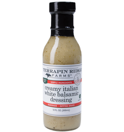 Creamy Italian White Balsamic Dressing