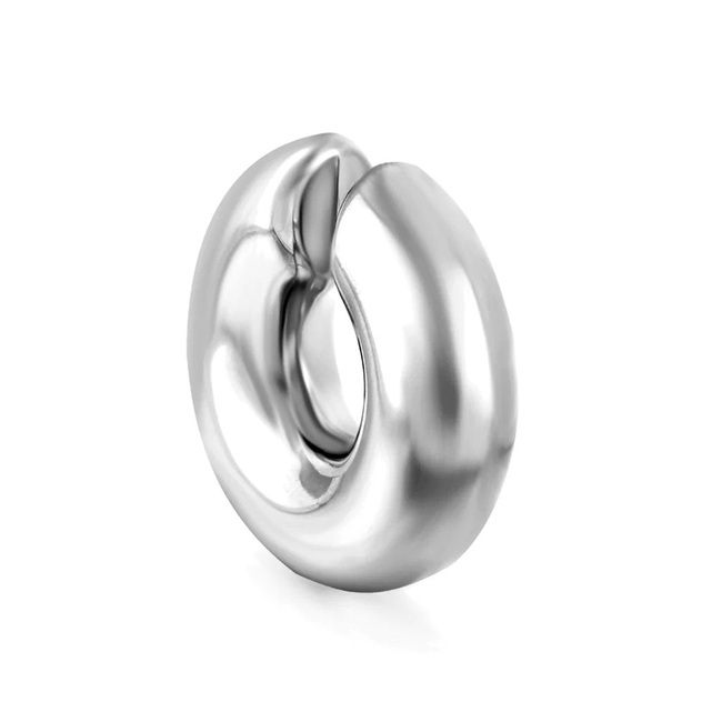 High Polished Gold Ear Cuff-gallery-42494614175994