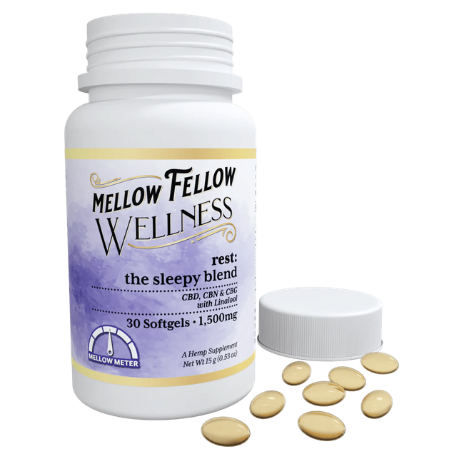 The Rest Blend Softgels - 1500mg-gallery-37327684206798
