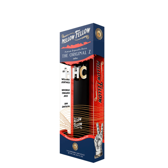 HHC Premium 2ml Disposable Vape - The Original Z (Indica)-gallery-37327731589326