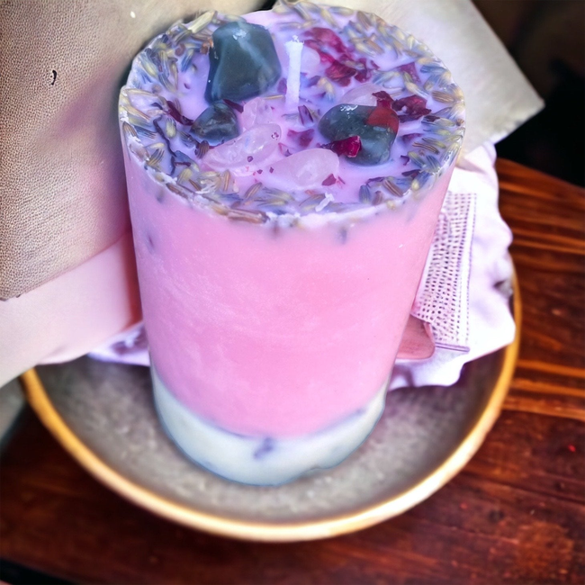Self Love/Self Growth Candle-gallery-31873956347961
