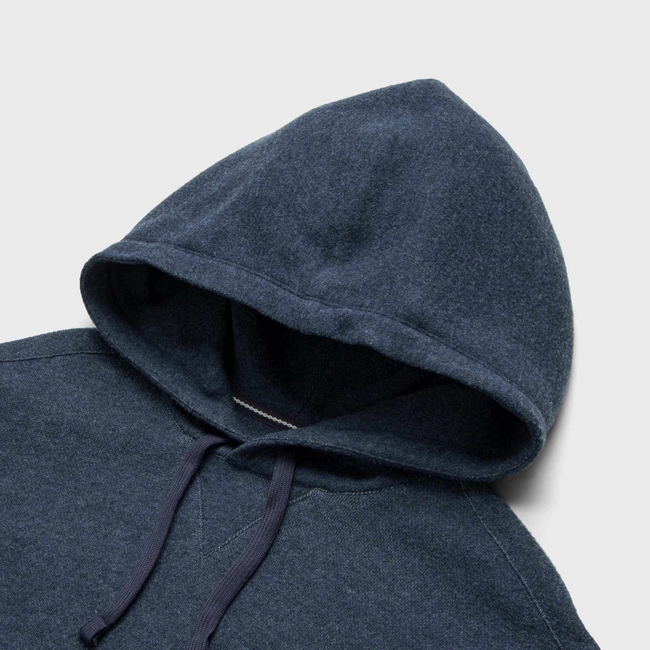 Justin Cashmist Fleece Hoodie - Navy Heather-gallery-45068454985986