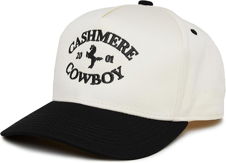 Cashmere Cowboy Two Tone Snapback Trucker Hat (BH-30)