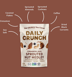 Cinnamon Java Sprouted Almonds