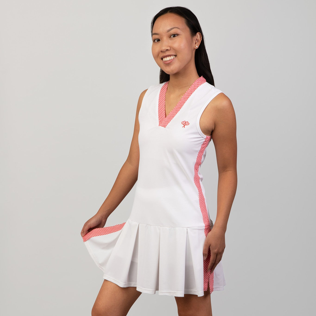 Love All Tennis Women's Tracy Dress Gingham-gallery-35064899731537