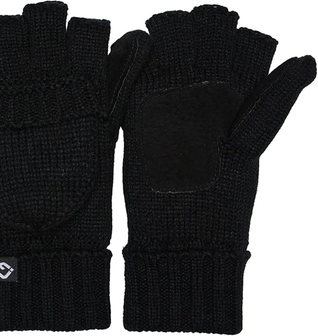 Men's Wool Blend Convertible Half Finger Gloves (GM3)