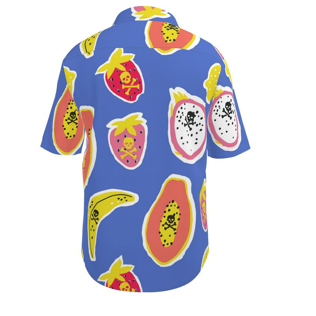 Fruit of the Poisonous Tree Men's Short Sleeve Button Up-gallery-32171576066114