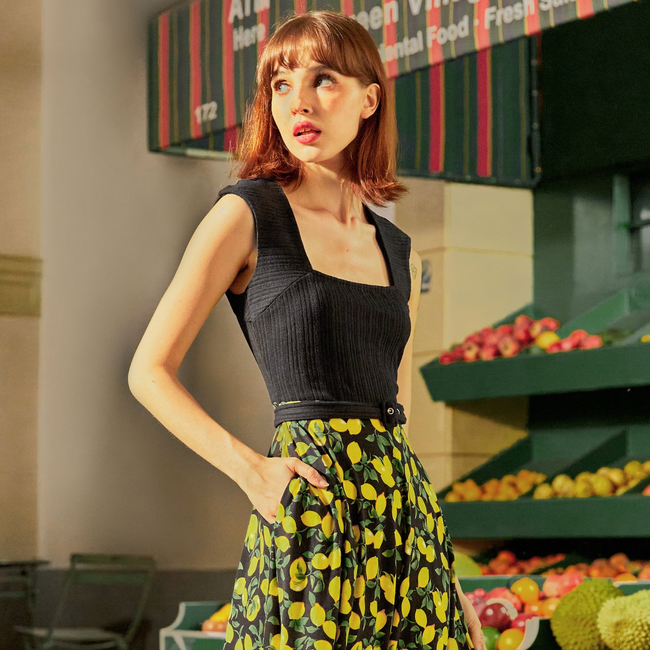 The Lemonade Stand Stunner Dress-gallery-39212733694123
