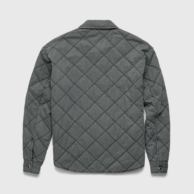 Lennon Quilted Shirt Jacket - Iron Gate Grey-gallery-44084812153090