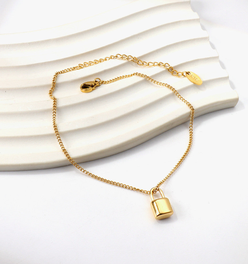 Lock Gold Bracelet