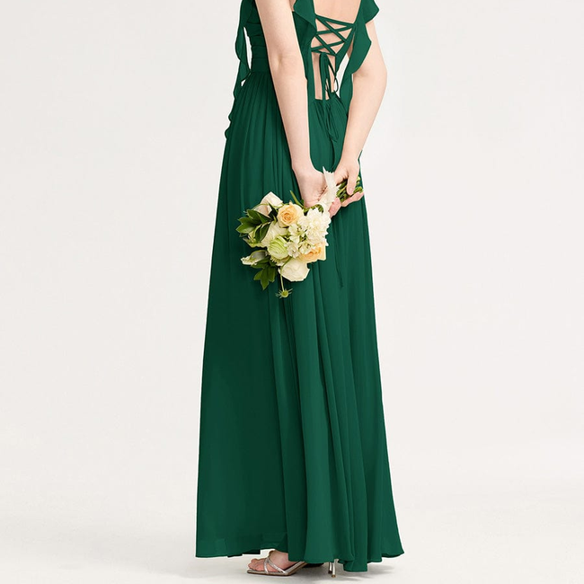 ever LUNARA|Flowing Ribbon Chiffon Bridesmaid dress-gallery-33528522408010