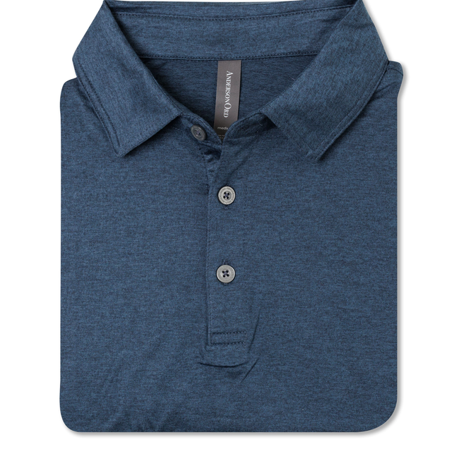 Gamer Polo - Navy Heather-gallery-44619066769633
