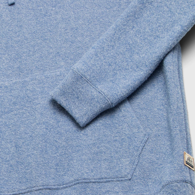 Justin Cashmist Fleece Hoodie - Blue Heather-gallery-44025214861570