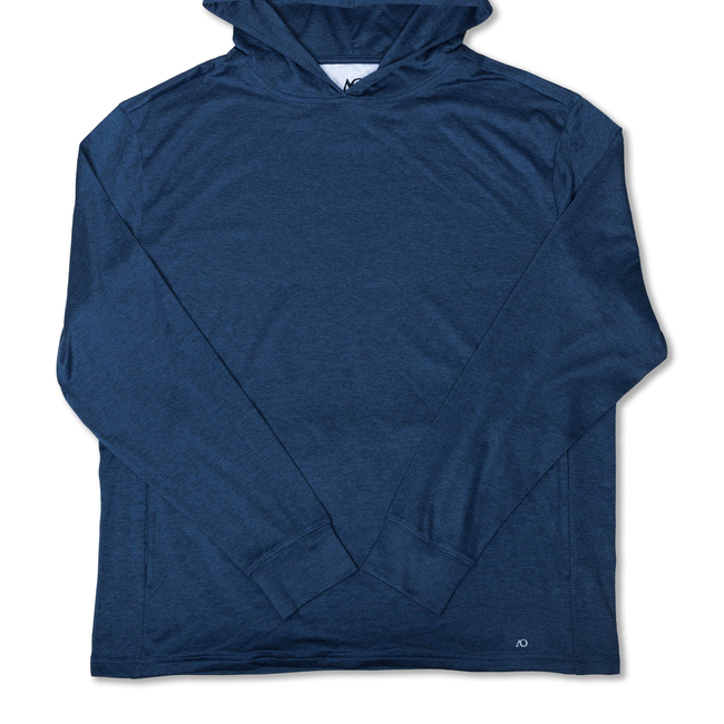 Blacks Beach Hoodie - Navy Heather-gallery-44629553316065