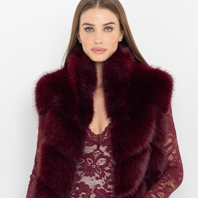 Rosario Faux Fur Vest-gallery-44945782210810