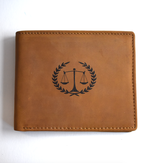 Scales of Justice Wallet