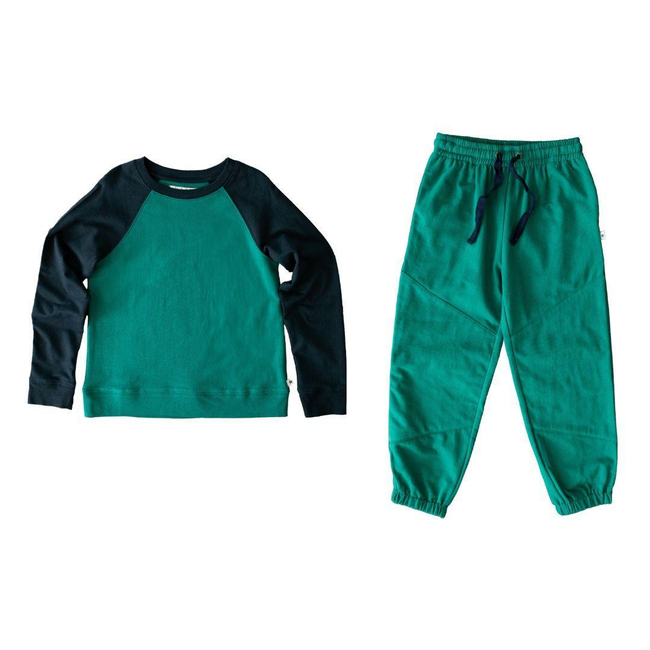 Matching Cozy Sets - Hunter Green & Hunter Green-gallery-48057007997227