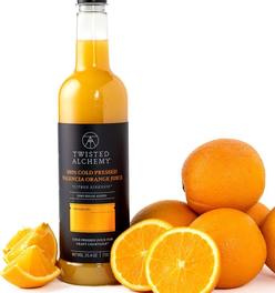 25.4oz 100% VALENCIA ORANGE JUICE COLD PRESSED