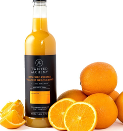 25.4oz 100% VALENCIA ORANGE JUICE COLD PRESSED