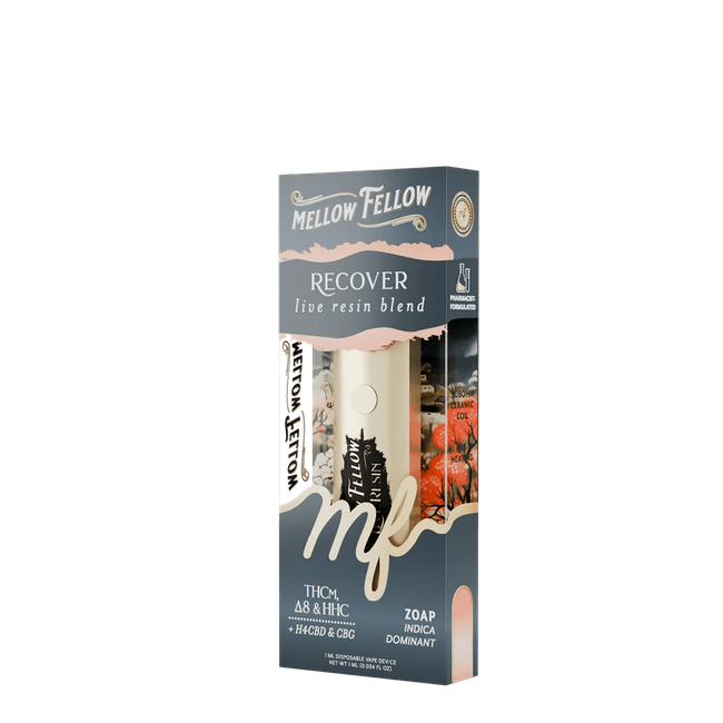 Recover Blend - Live Resin 1ml Disposable Vape - Zoap (Indica Dominant)-gallery-37327672967374
