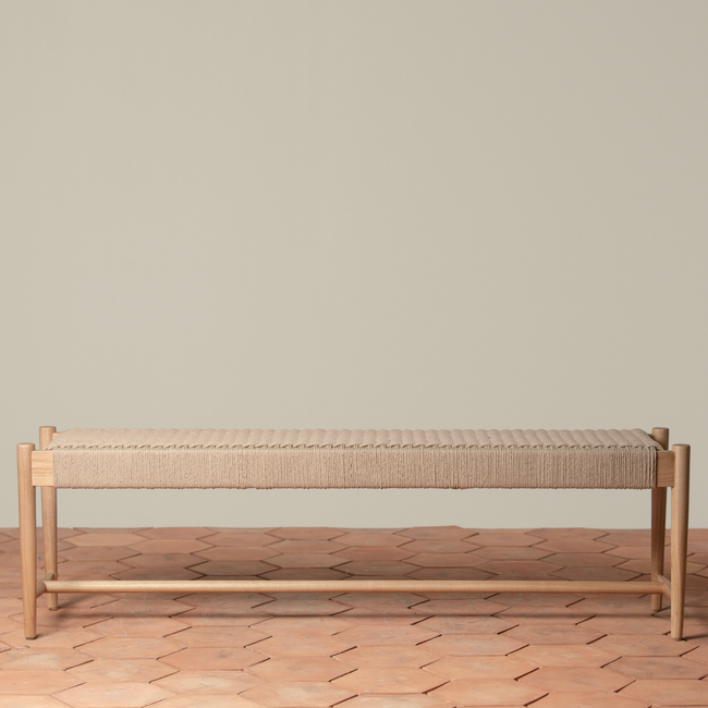 Ingrid Woven Bench-gallery-30136625528893