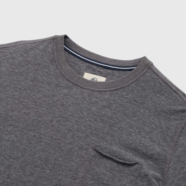 Nick Slub Pocket Tee - Black-gallery-45068328075522