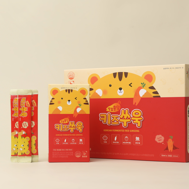 OSONDOSON Fermented Red Ginseng for Kids – Pesticide-Free | 30 Stick Packs-gallery-60423535001890