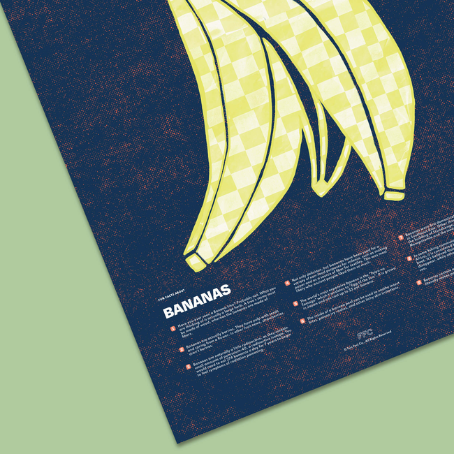 Banana Fun Facts Print-gallery-38860479168758