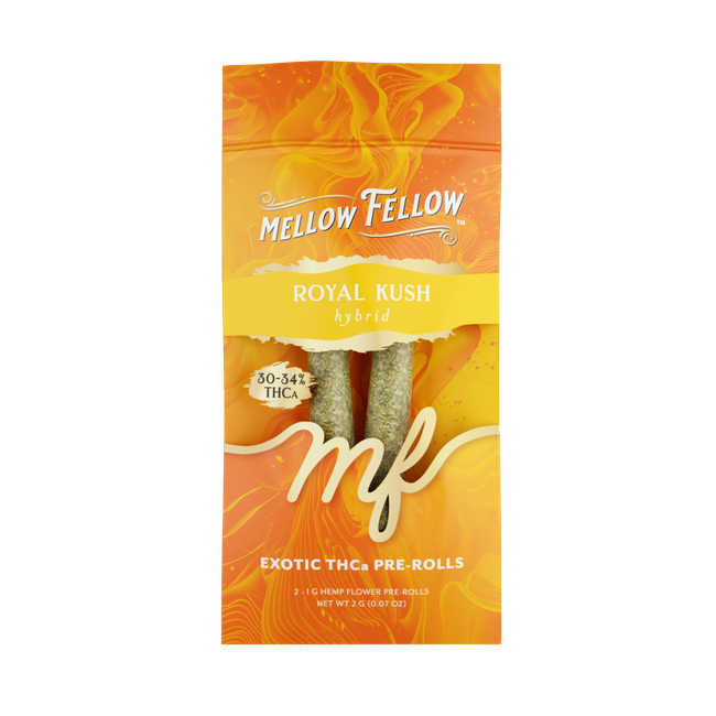 THCa Prerolls - 2 pc 2g Private Reserve Exotic - Royal Kush (Hybrid)-gallery-38508448612558