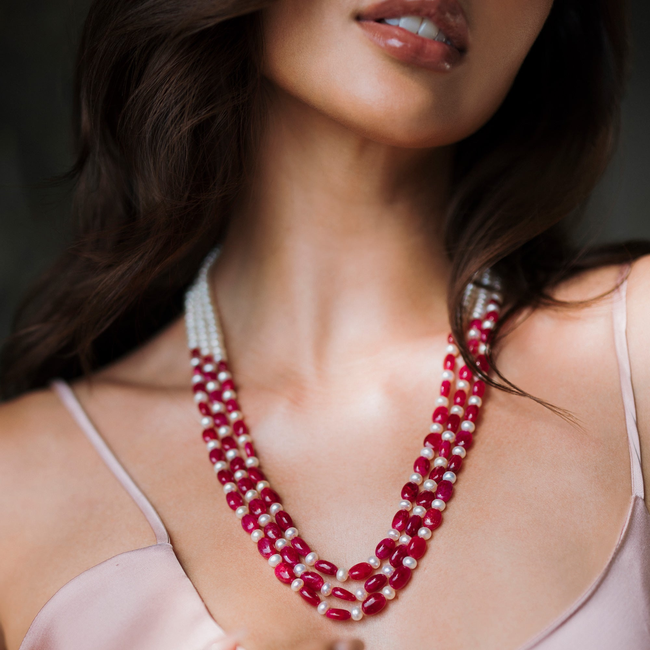 Laal Raag Necklace-gallery-36645876695097