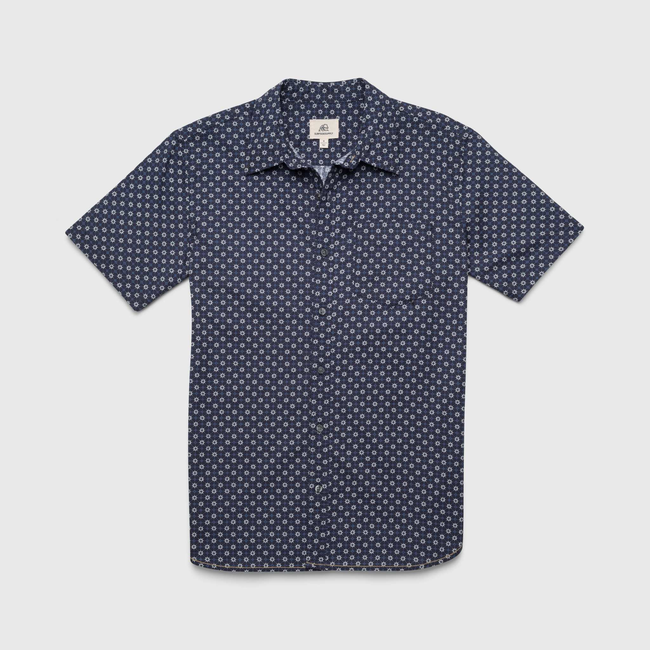 Joey Diamond Shirt - Navy-gallery-42414993277186