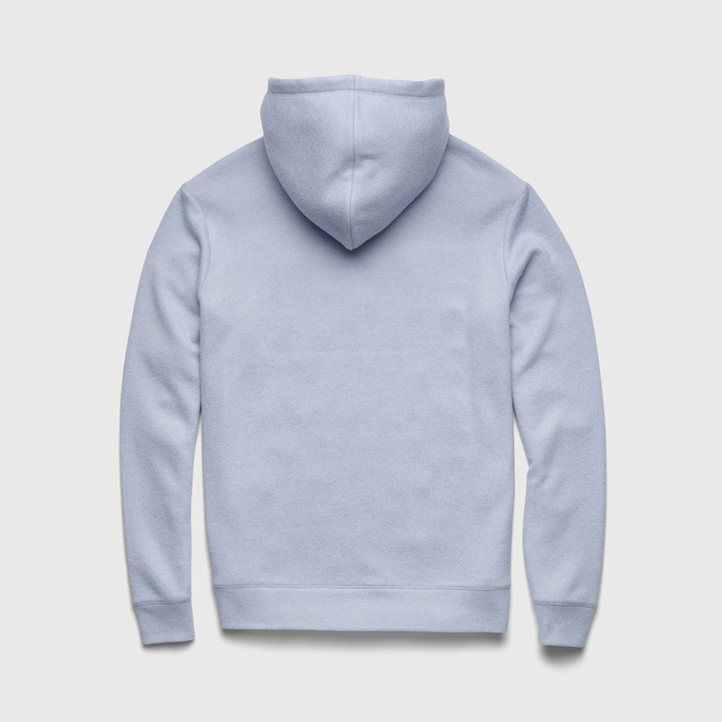 Justin Cashmist Fleece Hoodie - Light Blue Heather-gallery-45068459442434