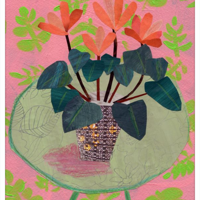 Matisse Inspired Still Life With Red Flowers-gallery-48956135997731