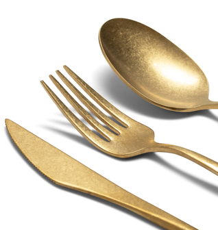 Vintage Stainless Steel Flatware Set (20-Piece Set, 4 Place Settings)