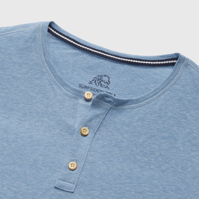 Sean Jersey Henley - Cendre Blue-gallery-47041136427266