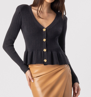 Lirio Pointelle Cardigan