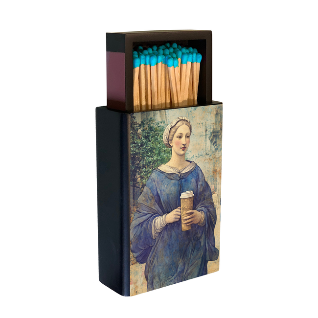 Madonna of the Lattes Artisan Matchbox-gallery-33964547571825