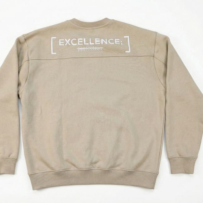 Excellence, Not Perfection Crewneck-gallery-46486716875006