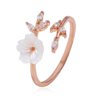 Cherry Blossom Adjustable Ring