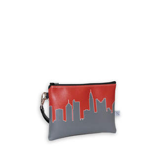 Collegiate Football Stadium Skyline Game Day Wristlet