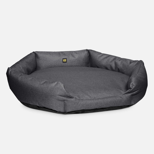 Tough Ripstop™ Oval Bolster Pillow Dog Bed-gallery-35608313430155
