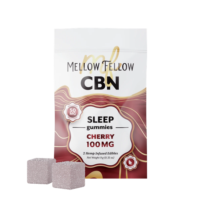 Sleep CBN Gummies 100mg - Cherry-gallery-39102648582350