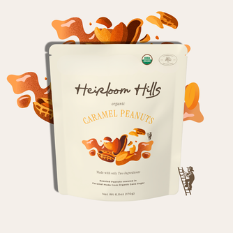 Organic Caramel Peanuts
