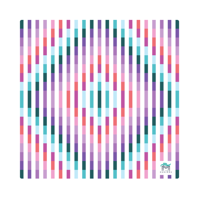 MAHJONG MAT | Laugh Lines | 33" x 33"-gallery-50596730405175