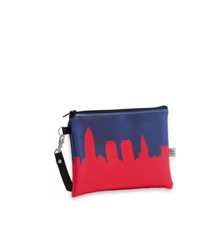 Baseball Ballpark Skyline Game Day Wristlet