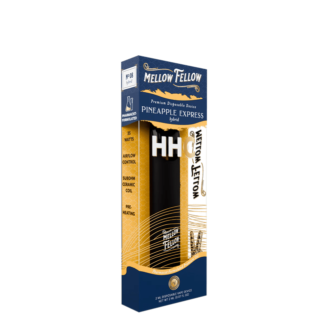 HHC Premium 2ml Disposable Vape - Pineapple Express (Hybrid)-gallery-37327737094350