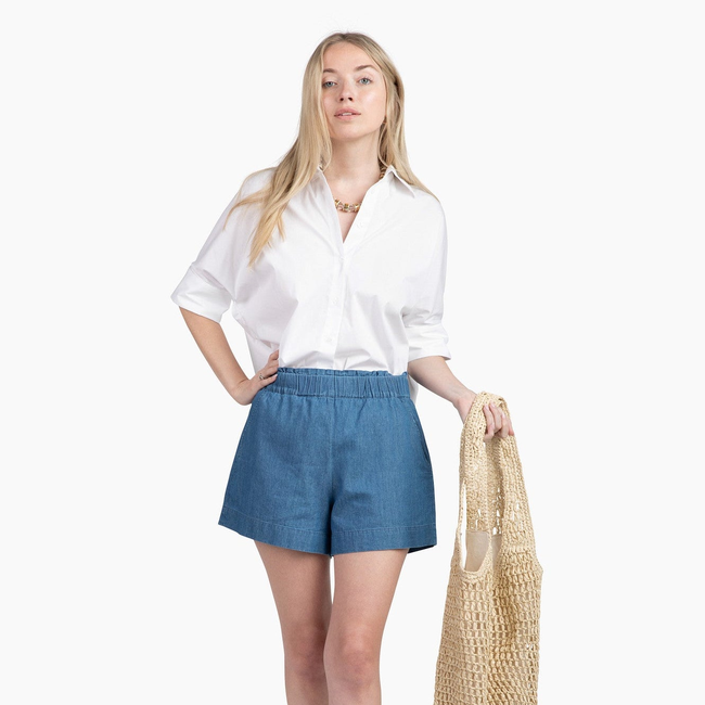 Sunday Short - Chambray-gallery-51834815545632